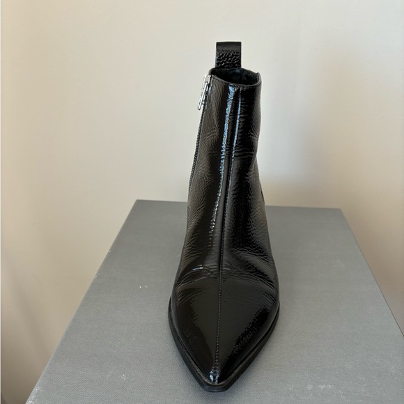 Everlane Boss Boot Black Patent - Picture 6 of 16